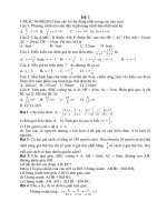 ĐỀ KIỂM TRA TOÁN 8 - KÌ II