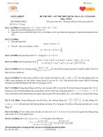 Đề THPTQG số 11