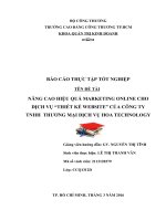 nâng cao hiệu quả marketing online công ty Hoatech