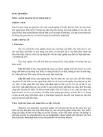 BÀI TẬP NHÓM MÔN : KINH DOANH XUẤT NHẬP KHẨU