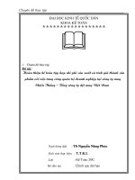 Hoàn Thiện Kế Toán Tập Hợp Chi Phí Sản Xuất Và Tính Giá Thành Sản Phẩm Với Việc Tăng Cường Quản Trị Doanh Nghiệp Tại Công Ty May Chiến Thắng – Tổng Công Ty Dệt May Việt Nam