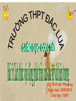 Bài 5. Cách thức vận động, phát triển của sự vật và hiện tượng