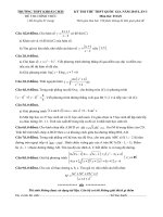 DE THI KEM DAP AN 2016