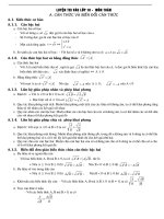 Ôn tập toán 9 cả năm