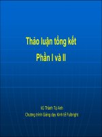 khái niệm và khung phân tích cơ bản về năng lực cạnh tranh, cụm ngành, mô hình kim cương
