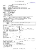 giáo án dạy hè lớp 5 lên lớp 6