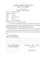 Luận văn tốt nghiệp quản trị kinh doanh thực trạng hoạt động xuất khẩu của công ty cổ phần hải sản nha trang