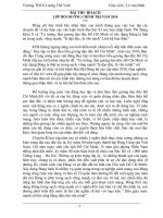 BÀI THU HOẠCH LỚP BỒI DƯỠNG CHÍNH TRỊ NĂM 2010