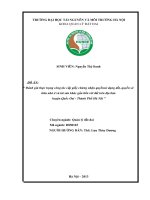 Đánh giá thực trạng công tác cấp giấy chứng nhận quyềnsử dụng đất, quyền sở hữu nhà ở và tài sản khác gắn liền với đất trên địa bàn huyện quốc oai   thành phố hà nội 
