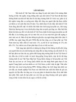 Tiểu luận thực trạng tình hình lạm phát ở việt nam trong giai đoạn 2000 đến nay