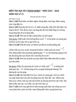 Đề thi cuối hk2 lý 11 (tự biên soạn)