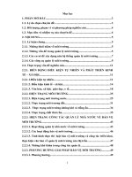 Tìm hiểu công tác quản lý môi trường tại thị trấn tân uyên   huyện tân uyên    tỉnh lai châu 