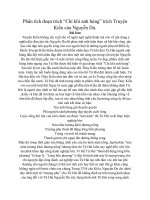 Phân tích đoạn trích Chí Khí Anh Hùng ( Nguyễn Du ) Ngữ Văn 10 tập 2