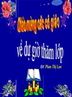 Giáo án điện tử Bài 12: Cơ quan thần kinh