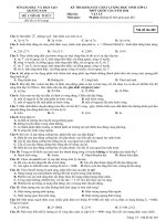 Đề thi thử tốt nghiệm thpt quốc gia tỉnh Quảng Nam