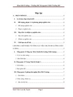 Phân tích hàm lượng amoni trong nước ngầm tại hà nội và một số vùng lân cận 