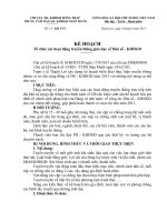 Kế hoạch tổ chức các hoạt động truyền thông giáo dục về Dân số kế hoạch hóa gia đình