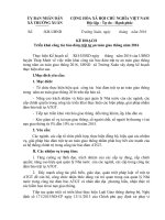 Kế hoạch triển khai công tác bảo đảm trật tự an toàn giao thông năm 2016