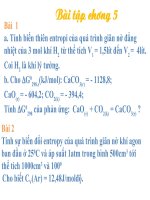 chương 6 cân bằng hóa học và cân bằng pha