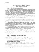 ĐỀ CƯƠNG ôn tập TN NGUYÊN lý 1, 2 