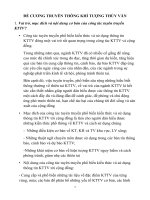 ĐỀ CƯƠNG TRUYỀN THÔNG KHÍ TƯỢNG THỦY văn 