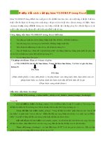 Hướng dẫn cách sử dụng hàm VLOOKUP trong excel