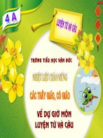 Luyện từ và câu  dấu hai chấm 