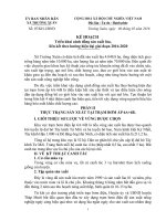 Kế hoạch triển khai cánh đồng sản xuất lúa liên kết theo hướng hiện đại giai đoạn 2016 2020