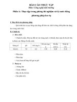 Báo cáo chuyến đi thực tế tại khu công nghiệp nam thăng long