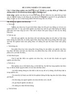 ĐỀ CƯƠNG NGHIÊN cứu KHOA HOC 