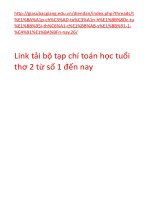 tạp chí toán học tuoi tho 2