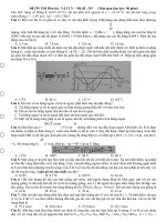 Đề ôn+ Giải MĐ 319