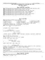 de cuong on tap hk2 hoa 11