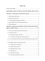 Báo cáo thực tập trung tâm viễn thông sông công