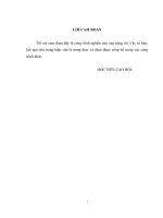 Luận văn thạc sỹ kế toán 2015 Hoàn thiện tổ chức công tác kế toán tại Công ty cổ phần Emobi