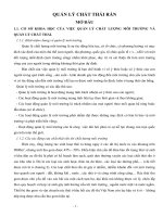 QUẢN lý CHẤT THẢI rắn ở các đô THỊ VIỆT NAM 