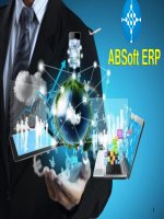 GIỚI THIỆU GIẢI PHÁP QUẢN TRỊ TỔNG THỂ ABSOFT ERP
