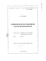 Xu hướng biến đổi của tâm lý cộng đồng làng ở việt nam trong giai đoạn đổi mới 