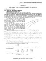 Chương 04: Những quá trình đoạn nhiệt cơ bản của dòng khí