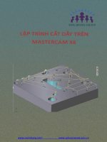 lập trình cắt dây trên mastercam X6