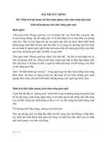 Phân tích nội dung của khái niệm phong cách chức năng ngôn ngữ