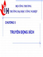 Nguyên lý chi tiết máy   chương 5  truyền động xích