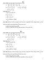 20 ĐÊ ÔN TẬP HỌC KÌ II TOAN 6