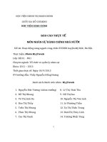 Hoạt động nâng ngạch công chức ở UBND huyện mỹ đức, hà nội