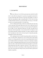 Cải tiến phương pháp giảng dạy Anh văn10 theo hướng tích cực hóa học sinh tại trường THPT Lê Văn Đẩu