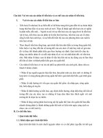 vai trò của nhân tố tiến hóa và cơ chế của nhân tố tiến hóa