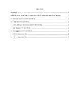 Tiểu luận chính sách tiền tệ và công cụ chính sách tiền tệ trong nền kinh tế thị trường 