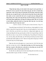 Tiểu luận môn lãnh đạo giải quyết vấn đề 