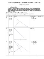 luyện tập khoảng cách - on thi QG