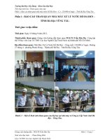 Báo cáo tham quan nhà máy nước hồ đá đen – c s 120 000 m3ngày – tỉnh bà rịa vũng tàu 